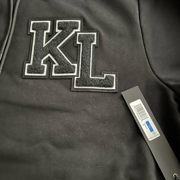 New Mens Karl Lagerfeld Hoodie Size XL - Picture 2 of 11